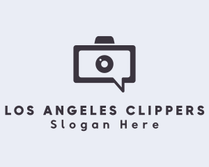 Messaging - Camera Chat App logo design
