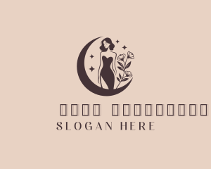 Moon - Moon Woman Cosmetology logo design