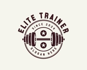 Bodybuilding Weights Training logo design