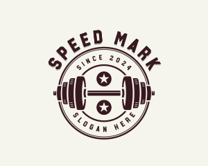 Bodybuilding Weights Training logo design