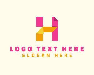 Advertising - Creative Agency Letter H logo design