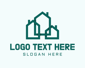 Village - Residential Home Builder logo design