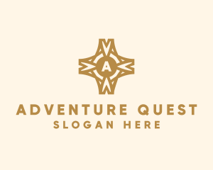 Expedition - Navigation Adventure Compass logo design