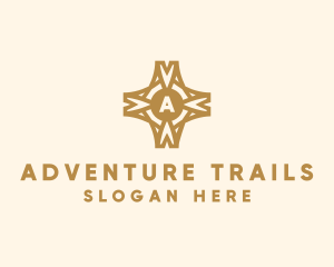 Navigation Adventure Compass logo design