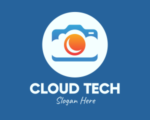 Cloud - Cloud Sunset Camera logo design