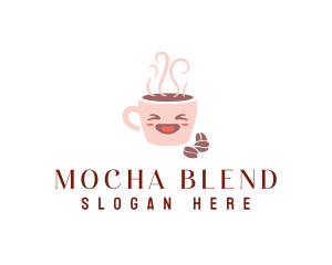 Mocha - Cute Coffee Cup logo design