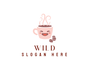 Mocha - Cute Coffee Cup logo design