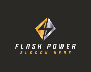 Lightning - Thunder Power Lightning logo design