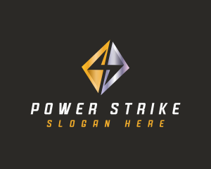 Thunder Power Lightning logo design