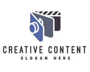 Content - Camera Media Page logo design