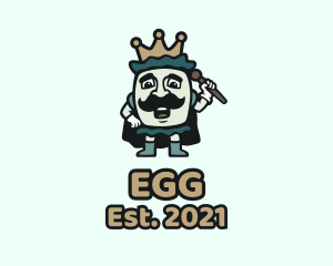 Royal Egg King logo design