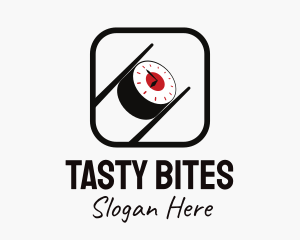 Japanese Sushi Time Logo