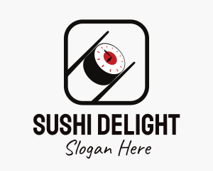 Japanese Sushi Time logo design