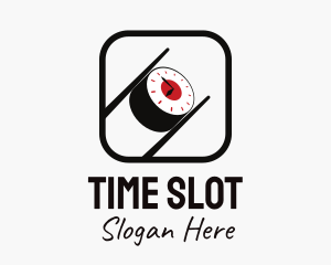 Japanese Sushi Time logo design