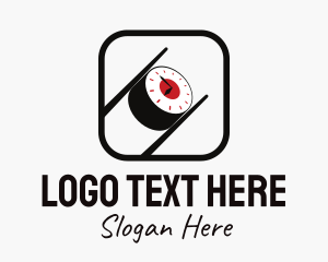 Watch - Japanese Sushi Time logo design