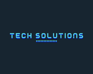 Blue Software Wordmark  Logo