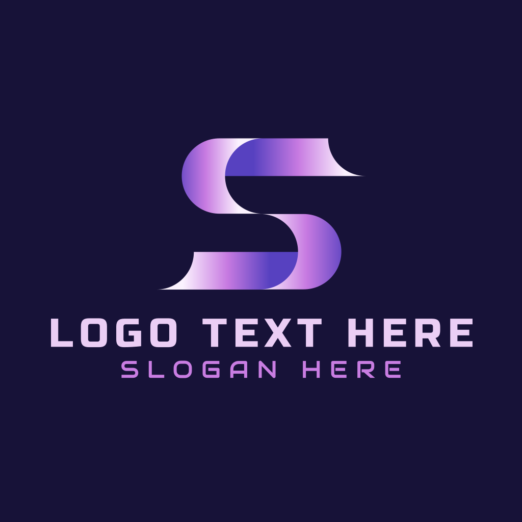 Ribbon Gradient Software Letter S Logo | BrandCrowd Logo Maker