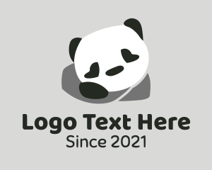 Panda Bear - Wildlife Panda Bear logo design