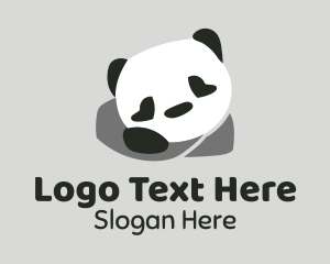 Wildlife Panda Bear Logo