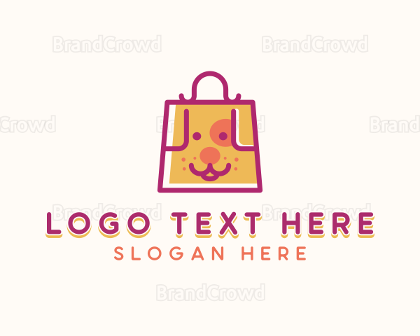 Dog Pet E-Commerce Logo