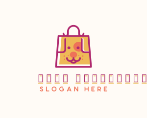 Online Shopping - Dog Pet E-Commerce logo design