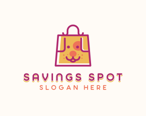 Discount - Dog Pet E-Commerce logo design