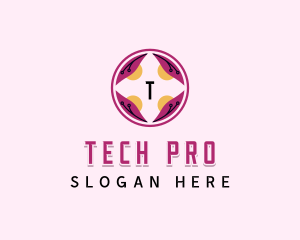 Tech Circuit Developer logo design