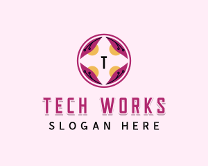 Tech Circuit Developer logo design