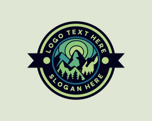 Forest Mountain Trekking Logo