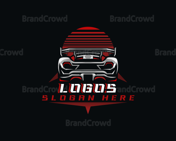 Sports Car Racing Logo