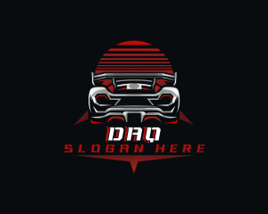 Sports Car Racing Logo