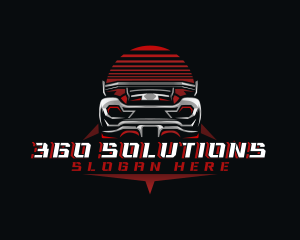 Sports Car Racing logo design