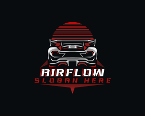 Sports Car Racing logo design