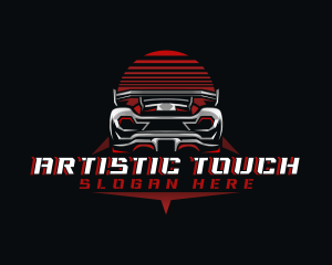 Sports Car Racing logo design