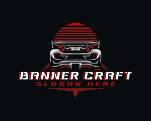 Sports Car Racing logo design