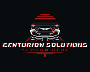 Sports Car Racing logo design