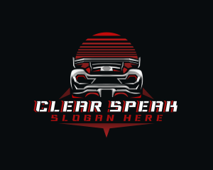 Sports Car Racing logo design