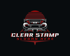 Sports Car Racing logo design