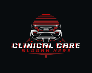 Sports Car Racing logo design