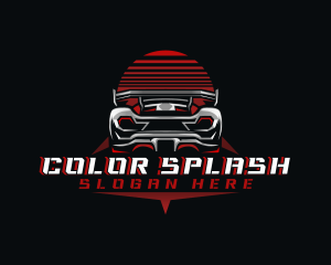 Sports Car Racing logo design