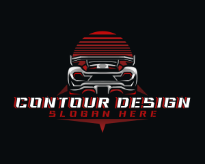 Sports Car Racing logo design