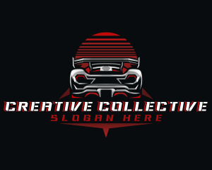 Sports Car Racing logo design