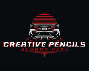 Sports Car Racing logo design