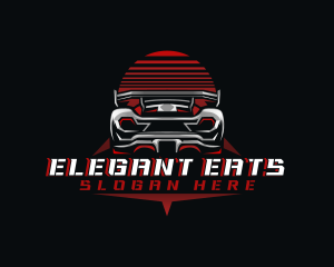 Sports Car Racing logo design