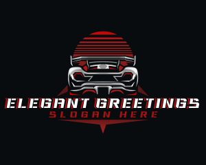 Sports Car Racing logo design