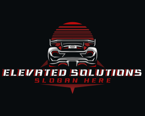 Sports Car Racing logo design