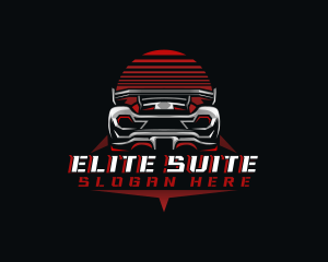 Sports Car Racing logo design