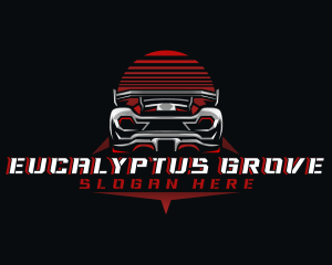 Sports Car Racing logo design