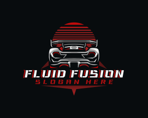 Sports Car Racing logo design