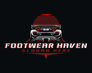 Sports Car Racing logo design